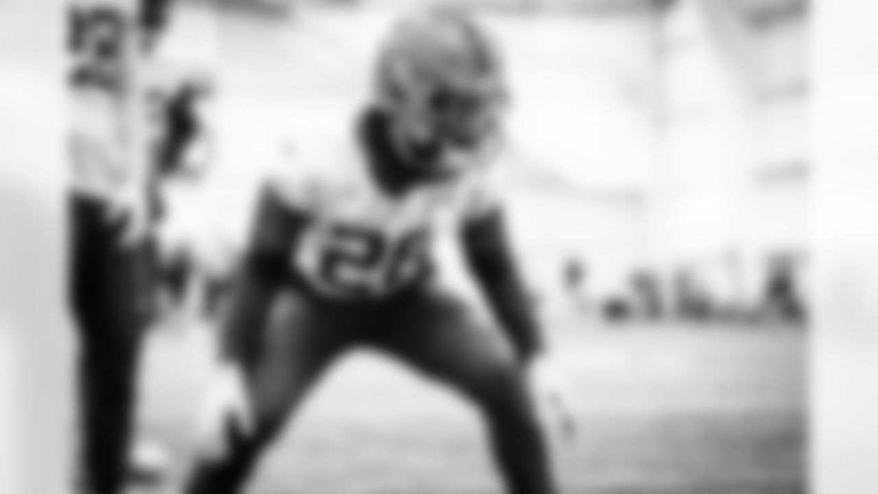 Cornerback Greedy Williams (26) during practice on January 6, 2022.