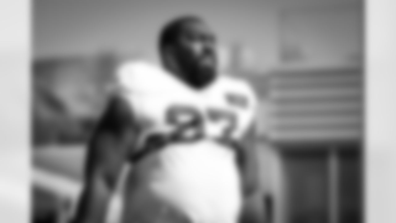 Defensive tackle Shelby Harris (97) during Day 14 of Training Camp at CrossCountry Mortgage Campus on August 20, 2023.