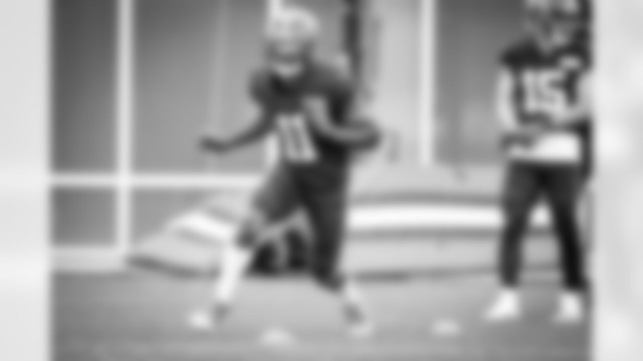 Wide receiver Donovan Peoples-Jones (11) during practice on October 28, 2020