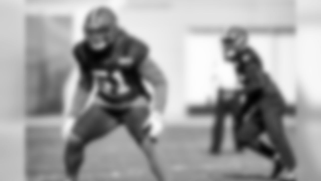 Linebacker Mack Wilson (51) during practice on October 23, 2019