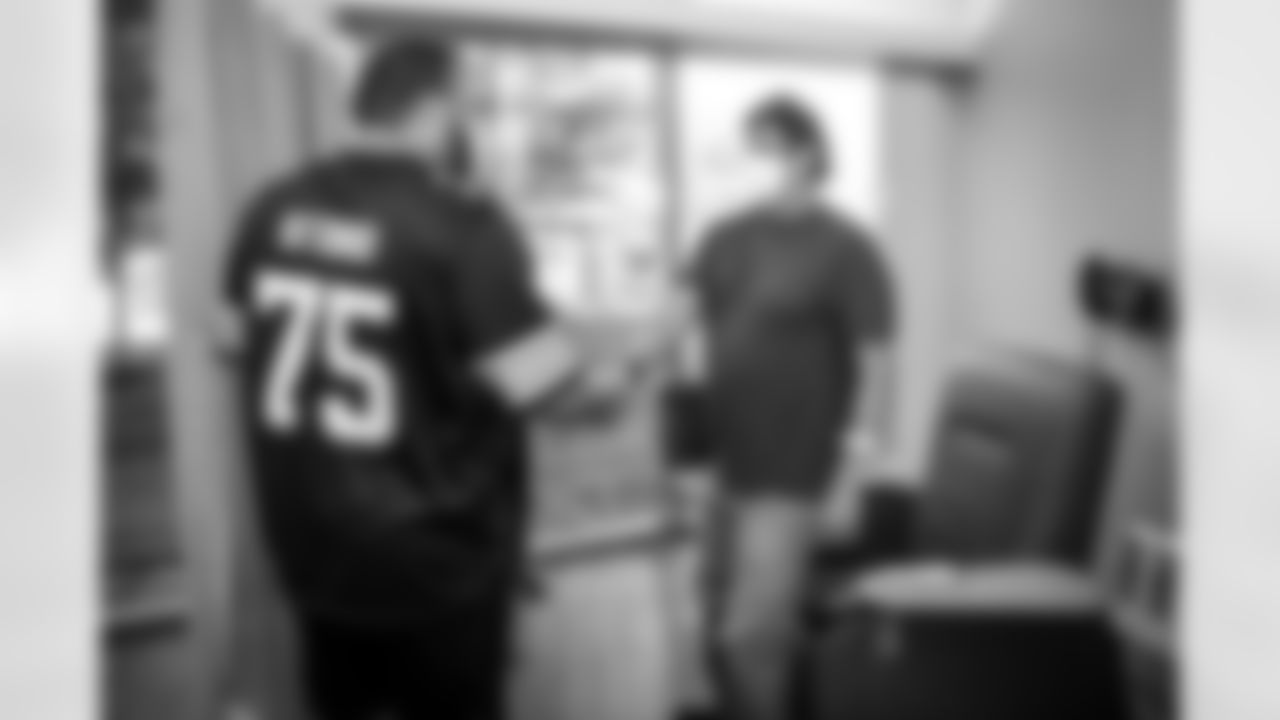 As part of Browns Give Back's continued support of the NFL Crucial Catch campaign, the Browns visited University Hospitals Seidman Cancer Center and Rainbow Babies & Children's Hospital patients on October 4, 2022.