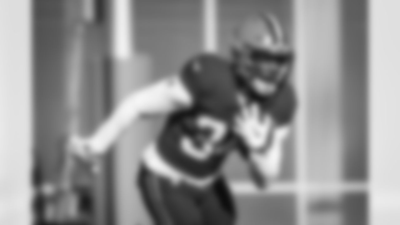 Running back Jerome Ford (34) during practice at CrossCountry Mortgage Campus on November 23, 2022.