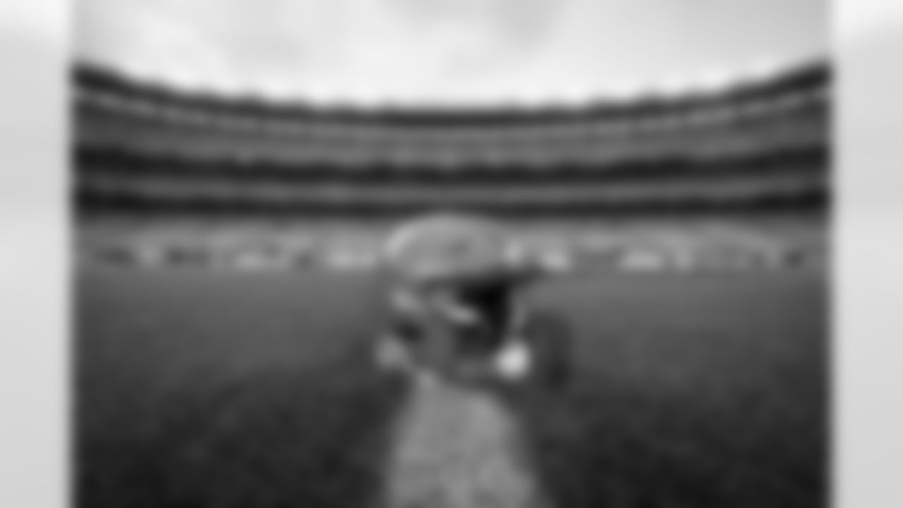 The stadium before a NFL football game between the Cincinnati Bengals and Cleveland Browns on September 10, 2023 at Cleveland Browns Stadium.