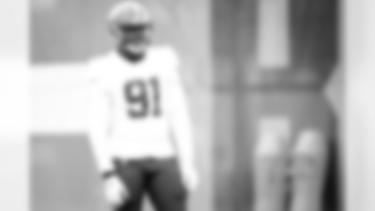 Defensive end Joe Jackson (91) during practice on September 15, 2021.