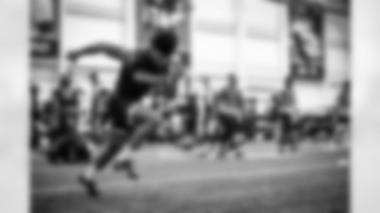 Cornerback Greg Newsome II (20) during a workout in Phase I of the offseason at CrossCountry Mortgage Campus on April 20, 2023.