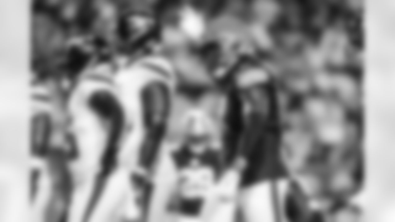 Defensive end Alex Wright (91) during the Hall of Fame Game between the New York Jets and Cleveland Browns on August 3, 2023 at Tom Benson Hall of Fame Stadium.