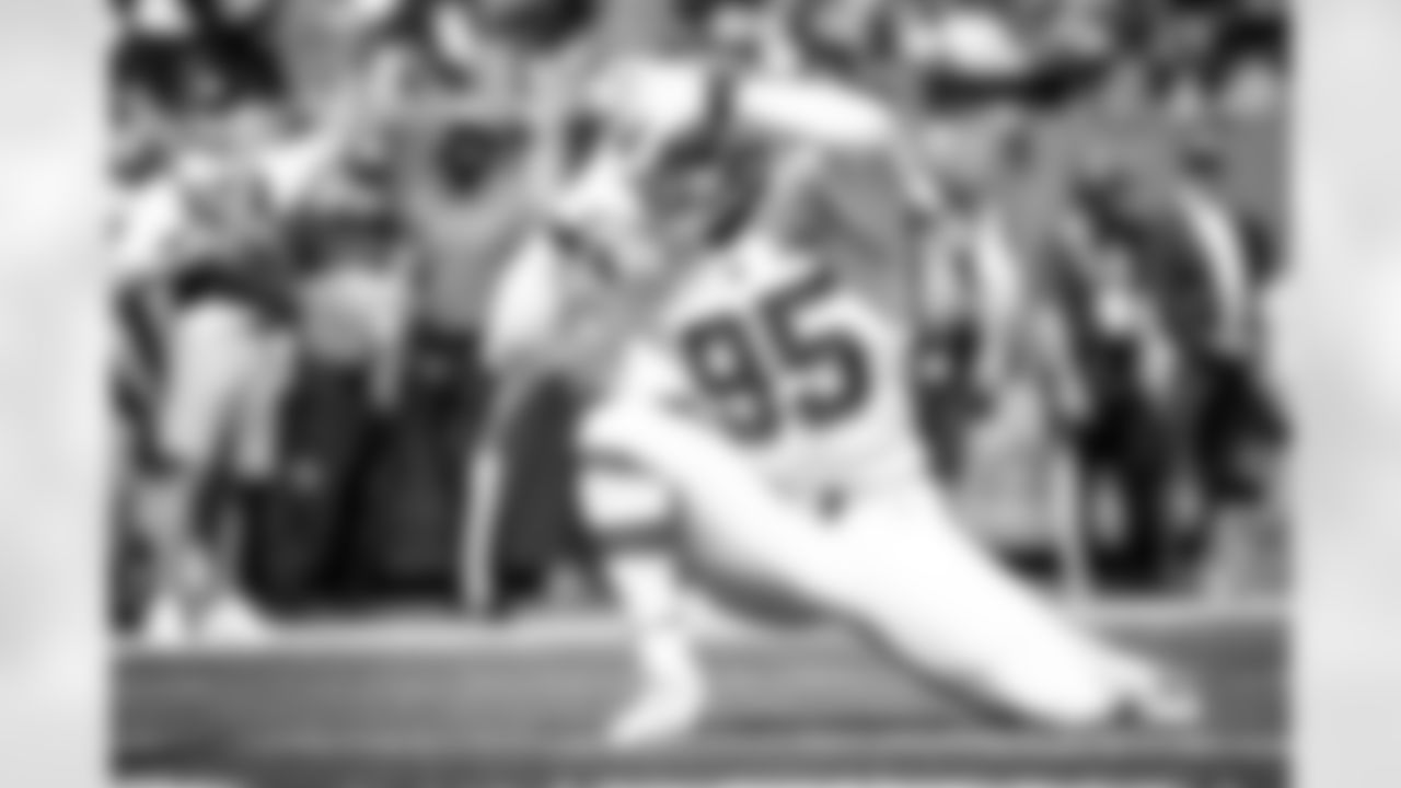Defensive end Myles Garrett (95) during a NFL football game between the Chicago Bears and Cleveland Browns on September 26, 2021 at FirstEnergy Stadium. The Browns won 26-6.