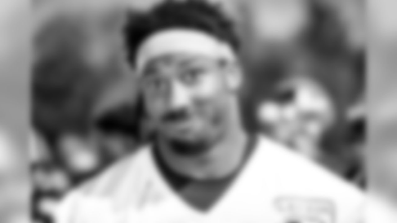 Defensive end Myles Garrett (95) during practice on September 18, 2019