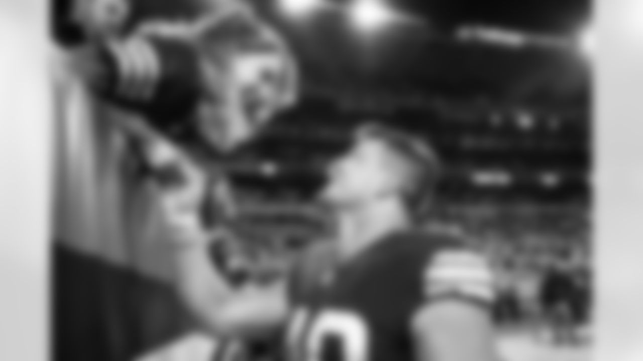 Fullback Johnny Stanton (40) after a NFL football game between the Denver Broncos and Cleveland Browns on Thursday Night Football on October 21, 2021 at FirstEnergy Stadium. The Browns won 17-14.