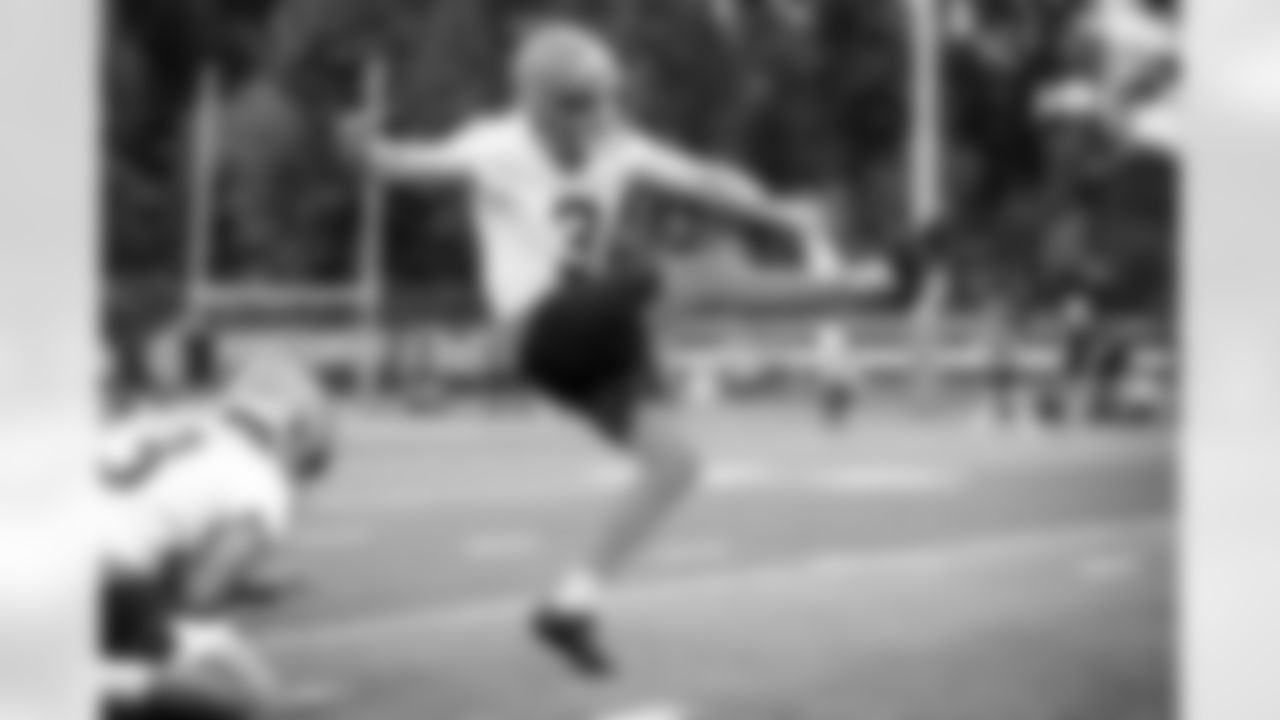 Kicker Cade York (3) during the first day of Veteran Minicamp at CrossCountry Mortgage Campus on June 14, 2022.