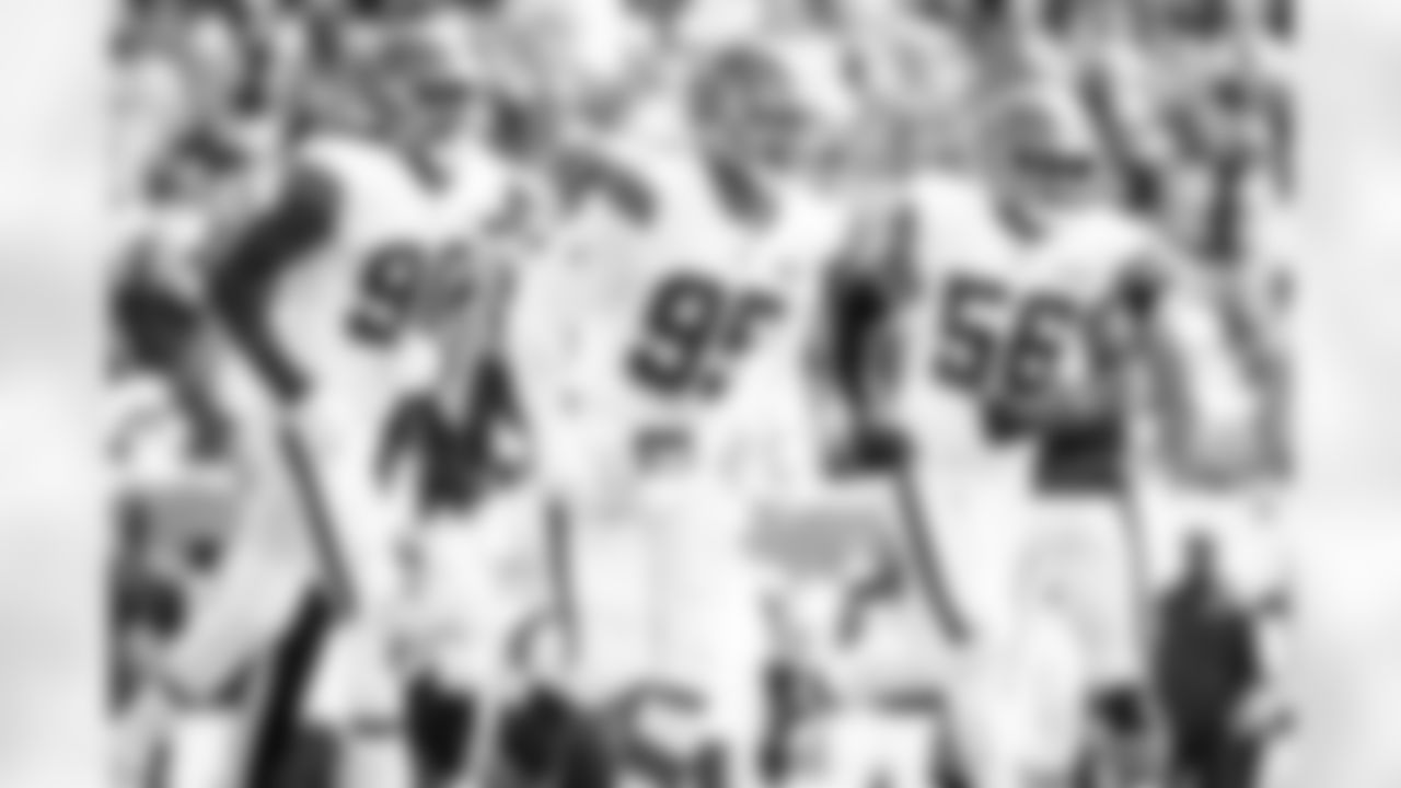 Defensive end Myles Garrett (95) during a NFL football game between the Chicago Bears and Cleveland Browns on September 26, 2021 at FirstEnergy Stadium. The Browns won 26-6.