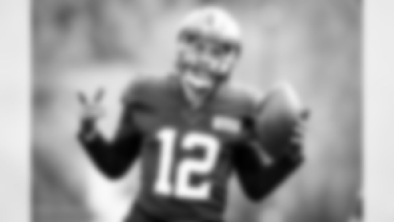 Wide receiver KhaDarel Hodge (12) during practice on October 28, 2020