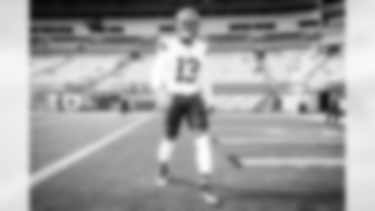 Wide receiver Odell Beckham Jr. (13) before a NFL football game between the Cleveland Browns and Pittsburgh Steelers on October 18, 2020 at Heinz Field. The Browns lost 38-7.