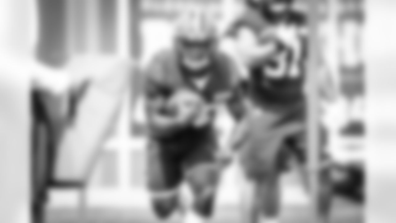 Running back Benny LeMay (36) during practice on September 2, 2020