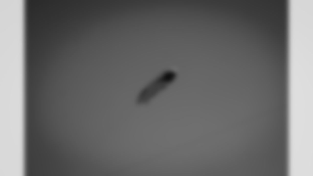 The Goodyear blimp before a NFL football game between the New England Patriots and Cleveland Browns on on October 16, 2022 at FirstEnergy Stadium.