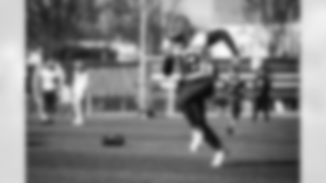 Wide Receiver Michael Woods II (12) during practice at CrossCountry Mortgage Campus on January 5, 2023.