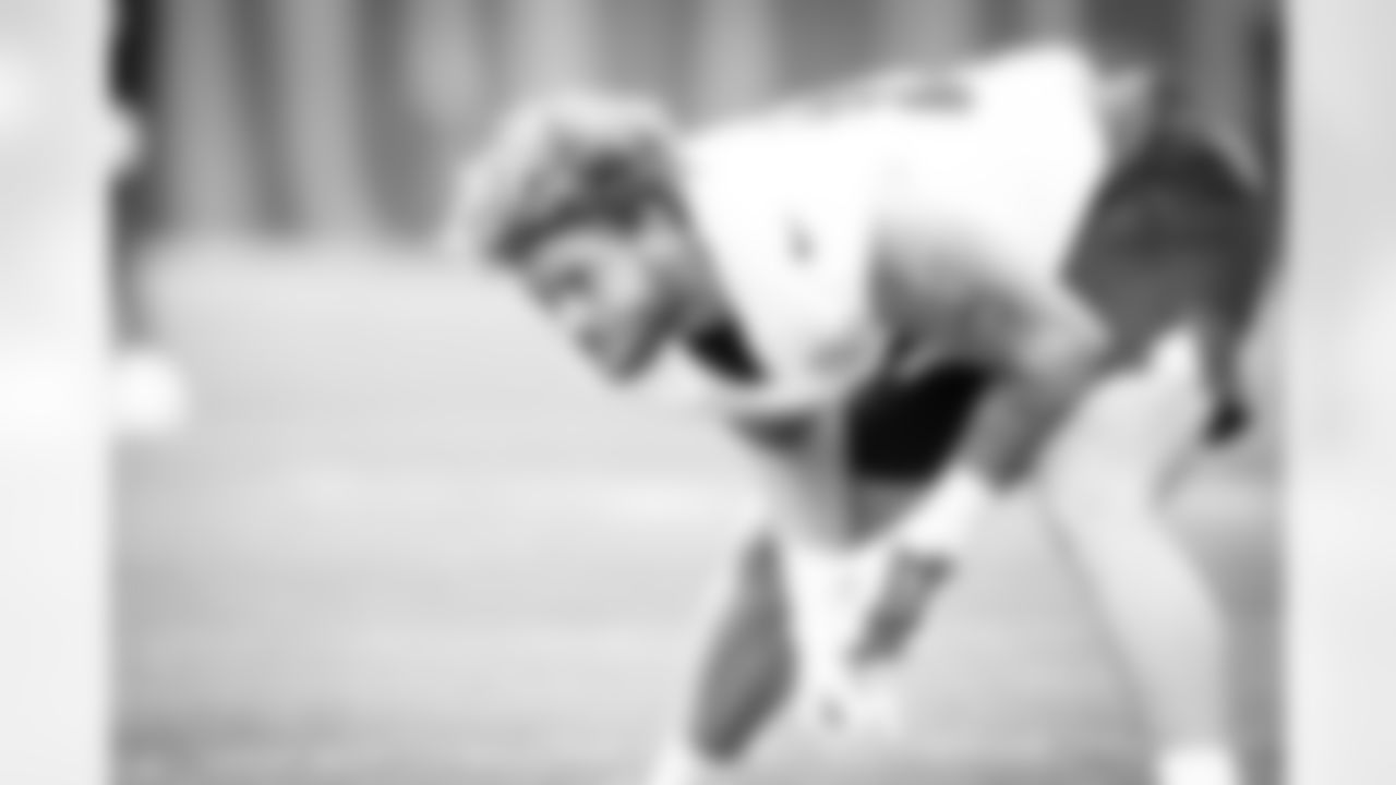 Jordan Franks during practice on October 14, 2020