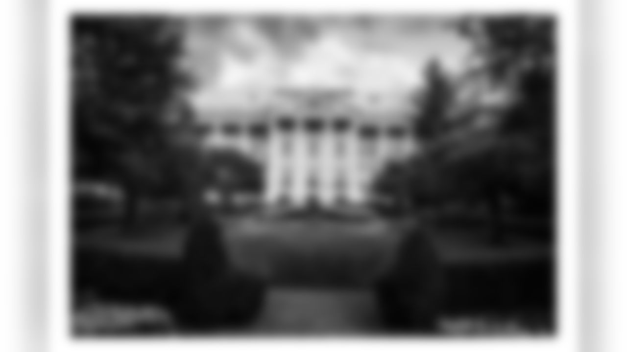 Quarterback Kellen Mond brought his camera to the Greenbrier last week