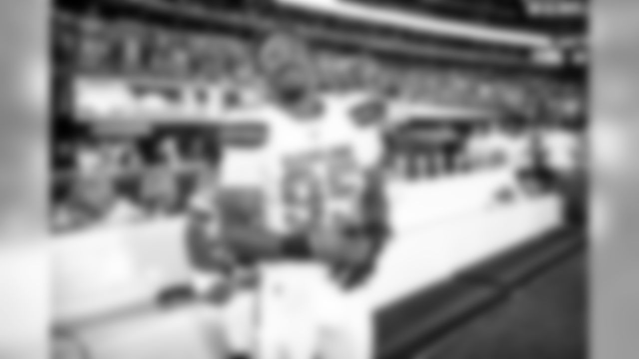 Check out our favorite photos of David Njoku and Myles Garrett