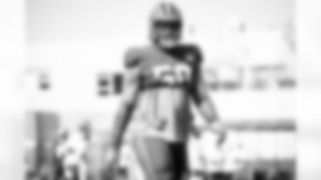 Defensive tackle Malik McDowell (58) during practice on September 29, 2021.