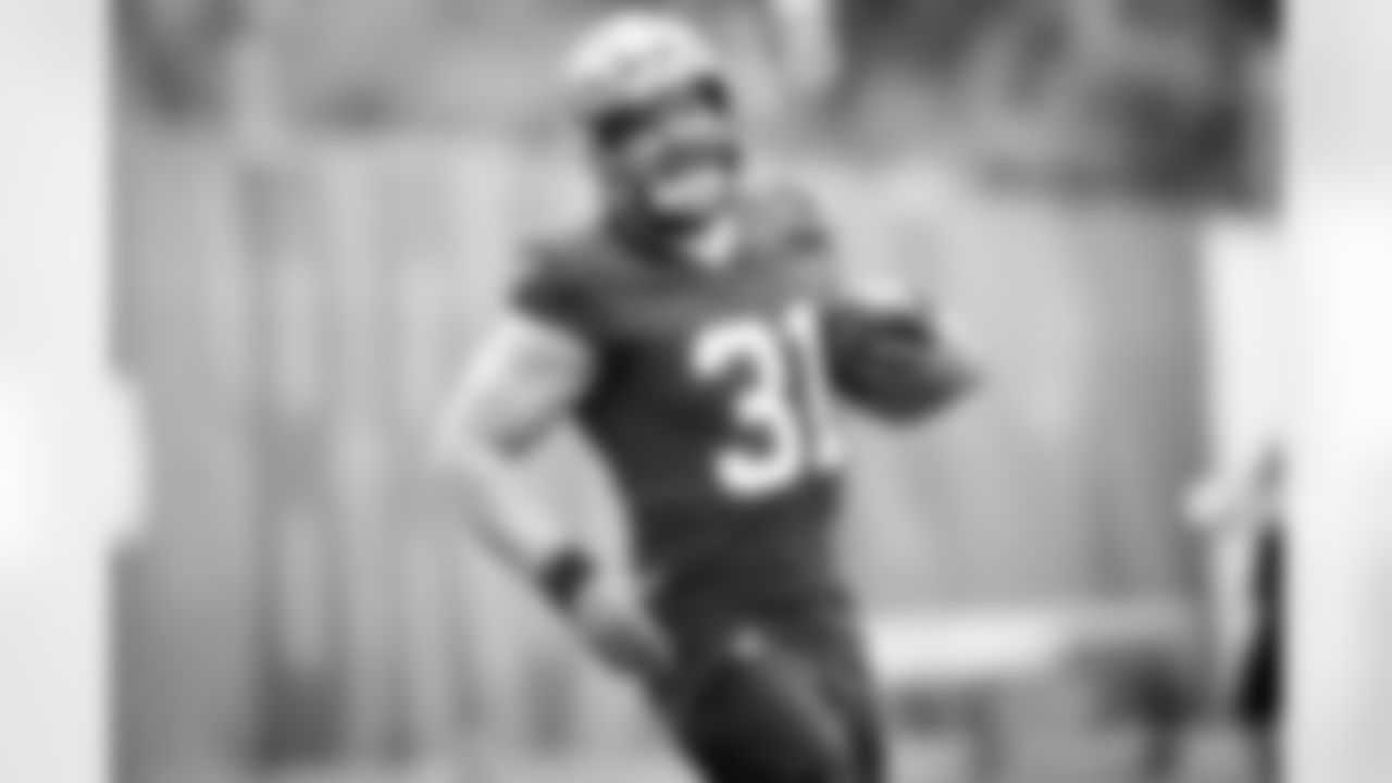 Fullback Andy Janovich (31) during the fifth day of phase three on June 2, 2021.
