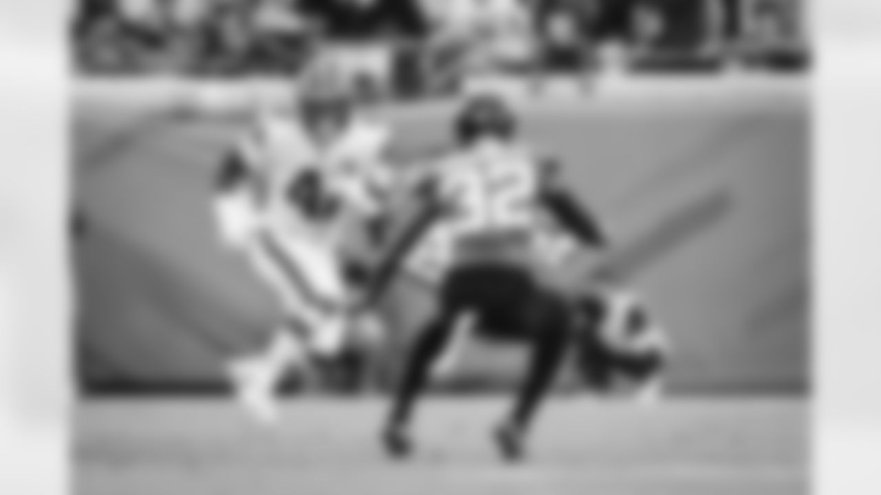 Running back John Kelly (41) during a preseason NFL football game between the Cleveland Browns and Jacksonville Jaguars on August 12, 2022 at TIAA Bank Field.