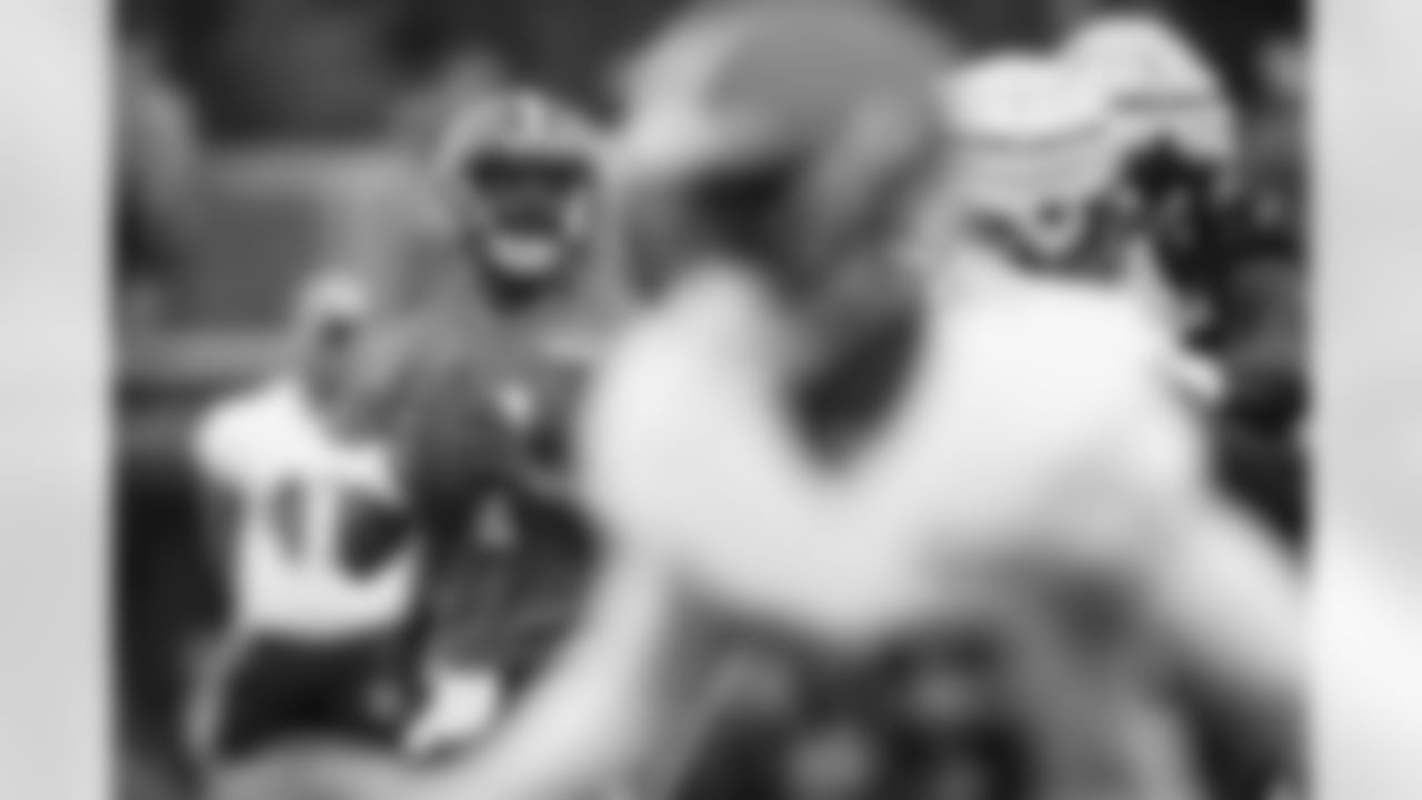 Quarterback Jacoby Brissett (7) during the fourteenth day of training camp at CrossCountry Mortgage Campus on August 16, 2022.