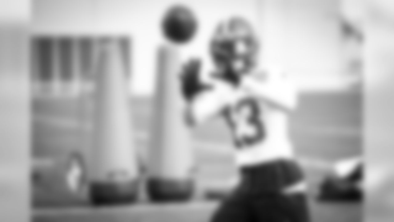 Wide receiver Odell Beckham Jr. (13) during practice on October 21, 2019