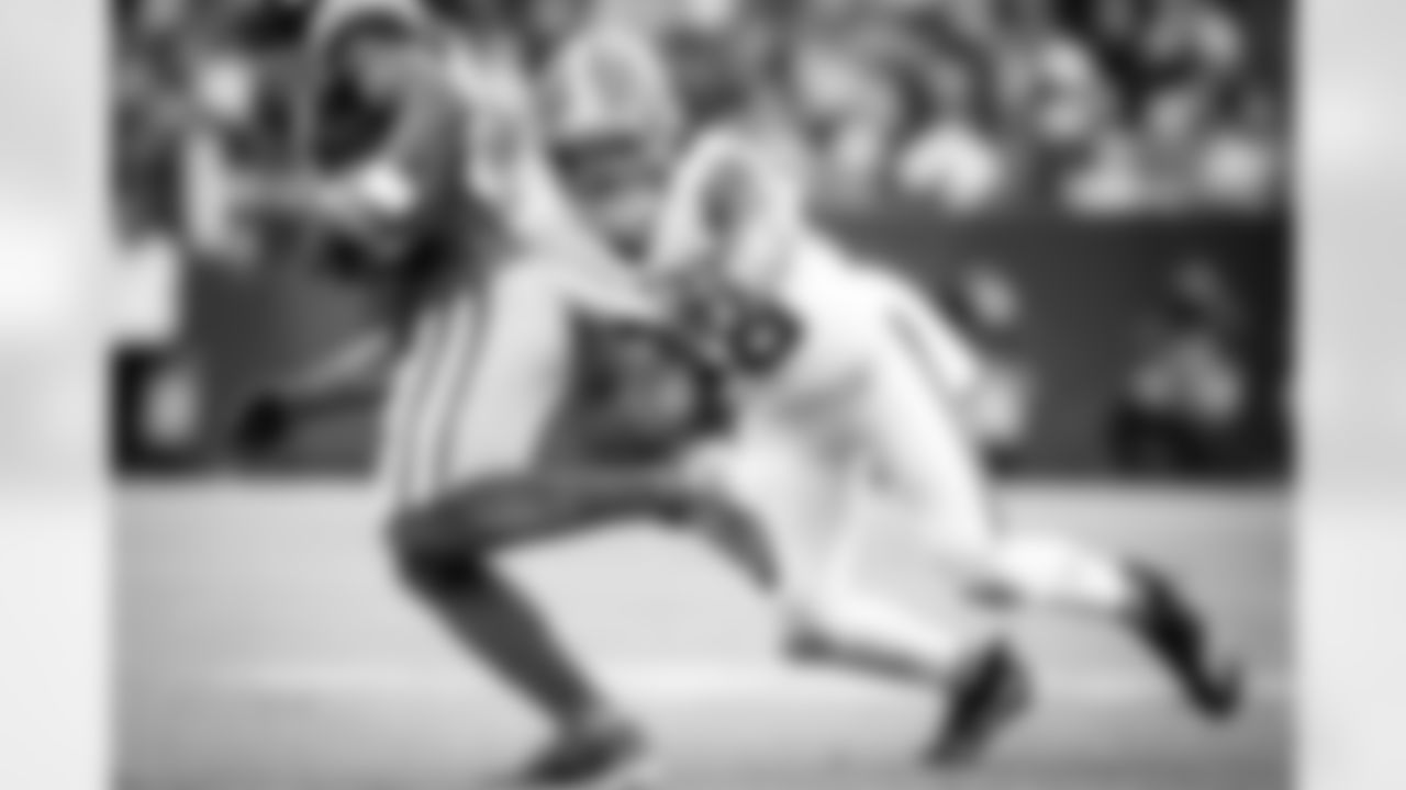 Cornerback M.J. Stewart Jr. (36) during a NFL football game between the Cleveland Browns and Green Bay Packers on December 25, 2021 at Lambeau Field. The Browns lost 22-24.