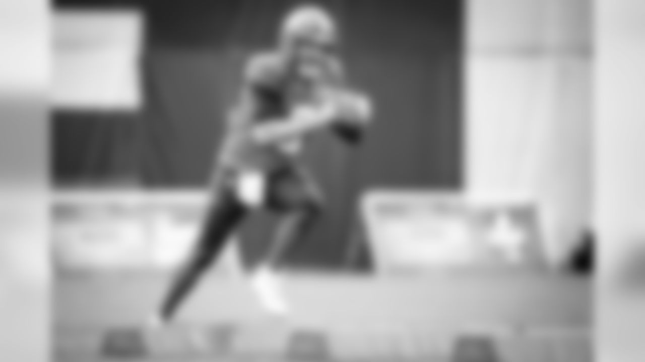 Quarterback Case Keenum (5) during practice on August 17, 2020