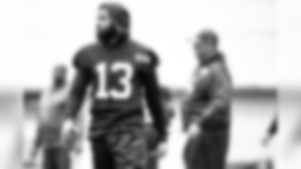 Wide receiver Odell Beckham Jr. (13) during practice on December 18, 2019.