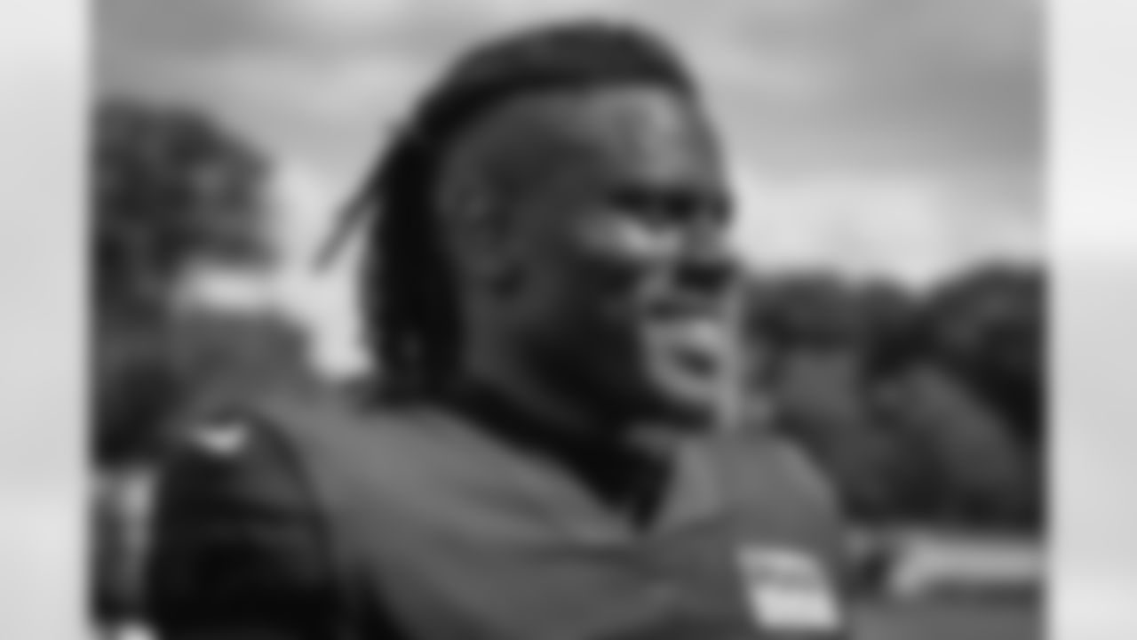 Tight end David Njoku (85) during the ninth day of training camp at CrossCountry Mortgage Campus on August 6, 2022.
