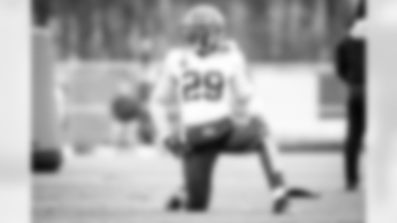 Defensive back Herb Miller (29) during practice on December 8, 2021.