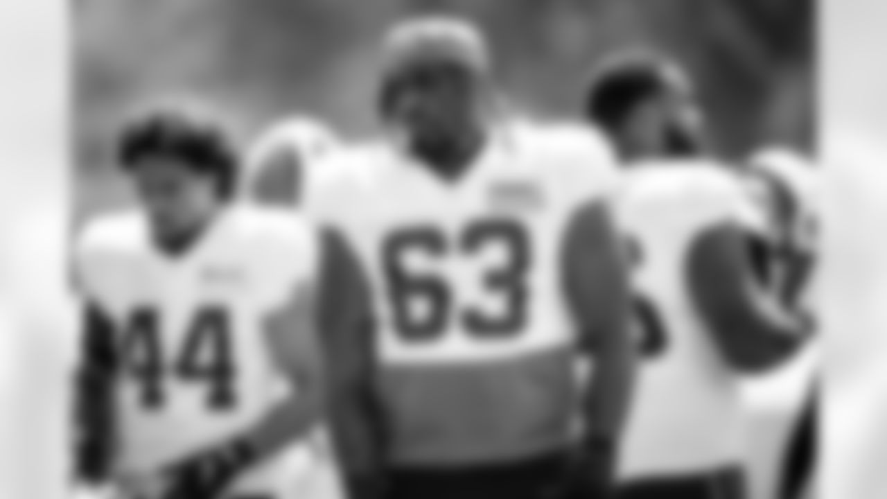 Defensive tackle Glen Logan (63) during the sixth day of training camp at CrossCountry Mortgage Campus on August 2, 2022.