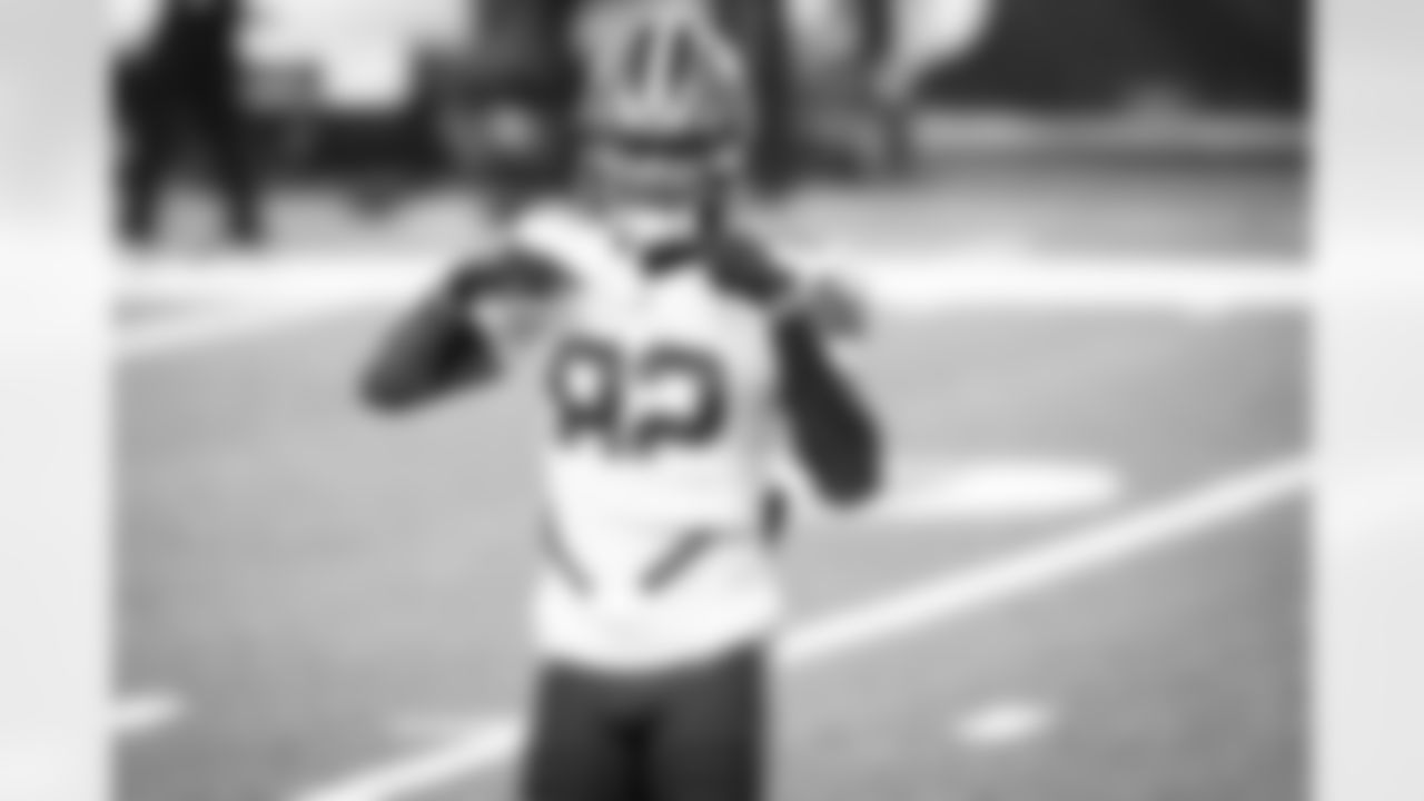 Wide receiver Rashard Higgins (82) before a NFL football game between the Cleveland Browns and New York Giants on December 20, 2020 on Sunday Night Football at MetLife Stadium. The Browns won 20-6.