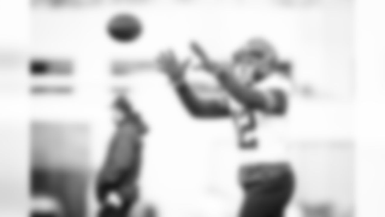 Wide receiver KhaDarel Hodge (12) during practice on December 23, 2020