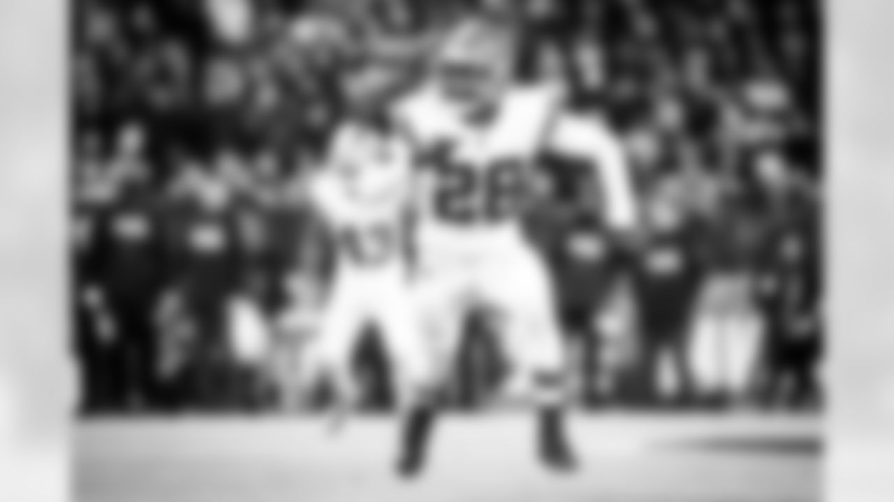 Linebacker Jeremiah Owusu-Koramoah (28) during a NFL football game between the Cleveland Browns and Baltimore Ravens on Sunday Night Football on November 28, 2021 at M&T Bank Stadium. The Browns lost 10-16.