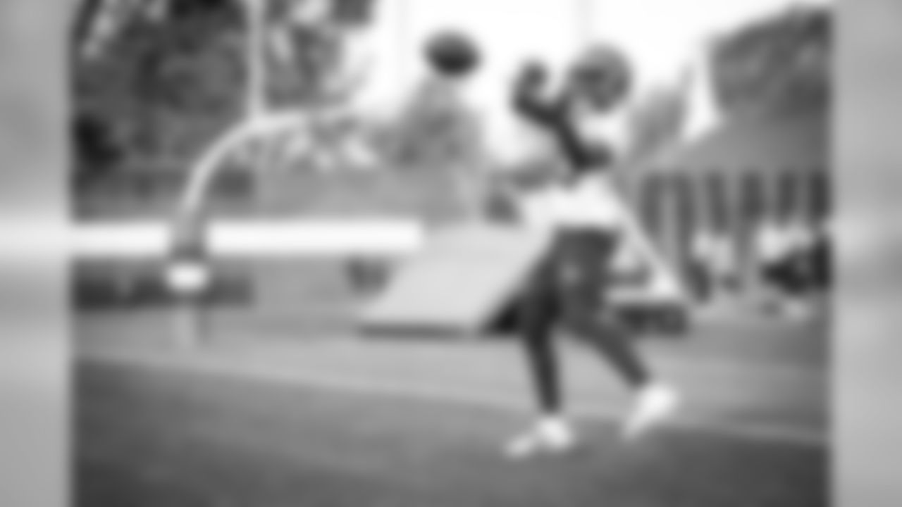 Wide receiver Taywan Taylor (10) during practice on October 21, 2019
