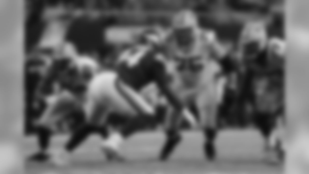 Green Bay Packers offensive tackle Bryan Bulaga (75) blocks during an NFL football game against the Minnesota Vikings, Monday, Dec. 23, 2019, in Minneapolis. Green Bay won 23-10. (Aaron M. Sprecher via AP)