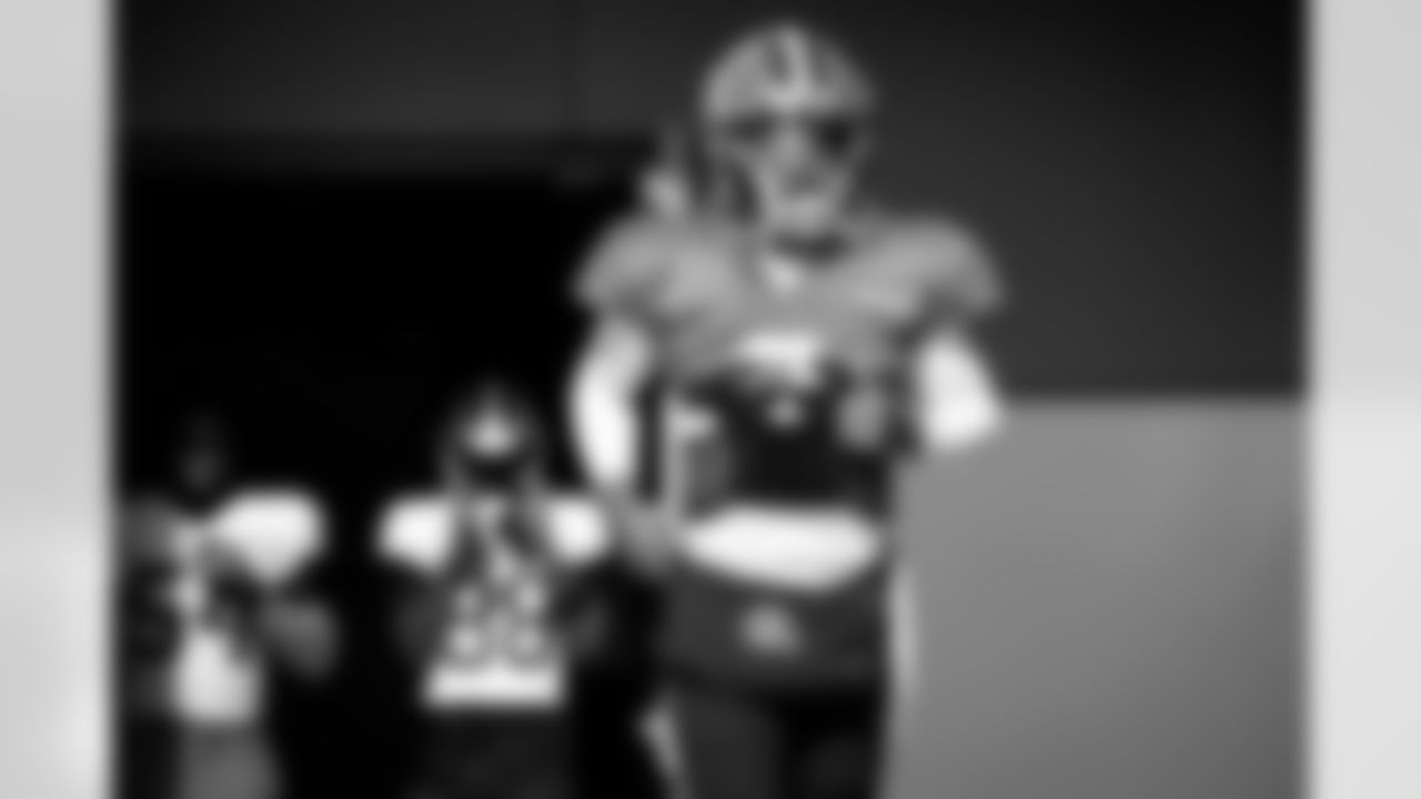 Quarterback Kellen Mond (8) during practice at CrossCountry Mortgage Campus on November 9, 2022.