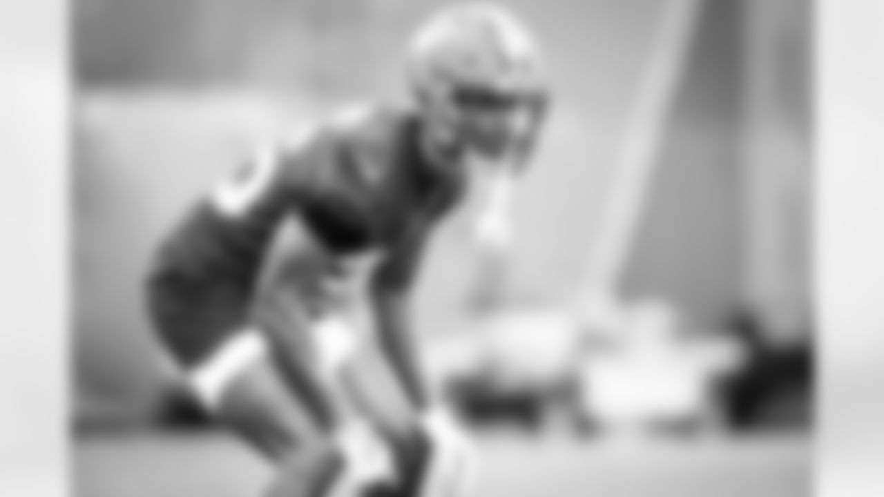 Cornerback Greedy Williams (26) during the fifteenth day of training camp on August 18, 2021.