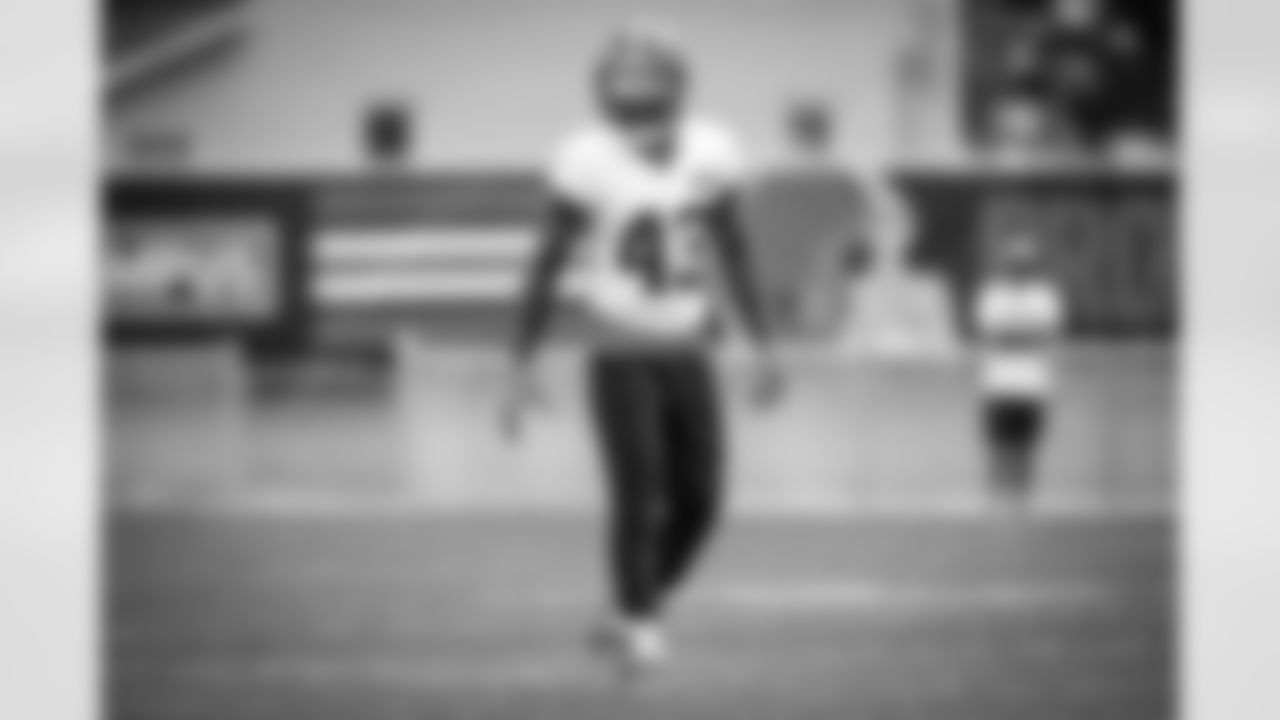 Safety John Johnson III (43) during practice at CrossCountry Mortgage Campus on August 23, 2022.
