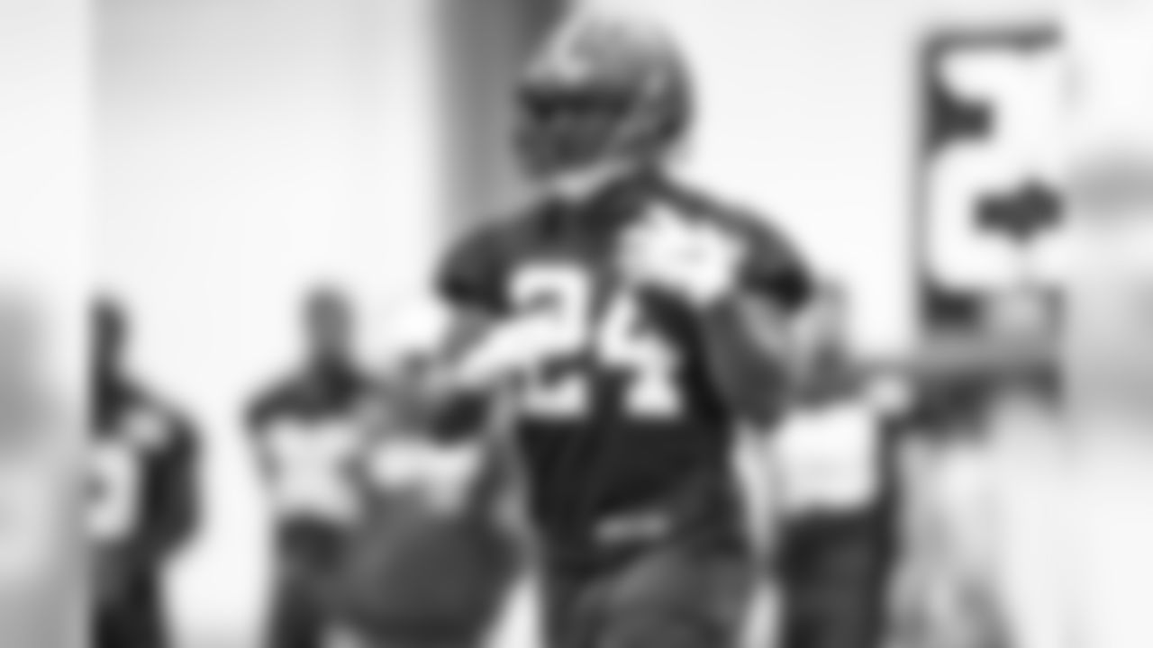 Players during practice on December 4, 2019