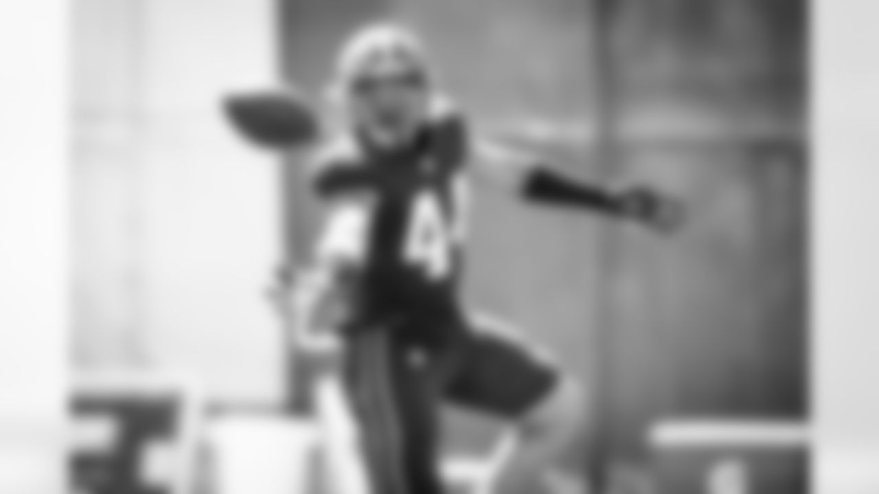 Linebacker Sione Takitaki (44) during the seventh day of training camp on August 4, 2021.