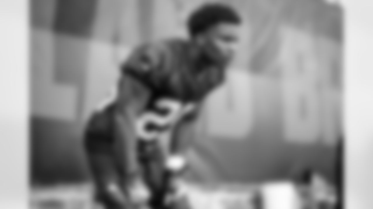 Running back Demetric Felton (25) during the fifth day of phase two on May 24, 2021.