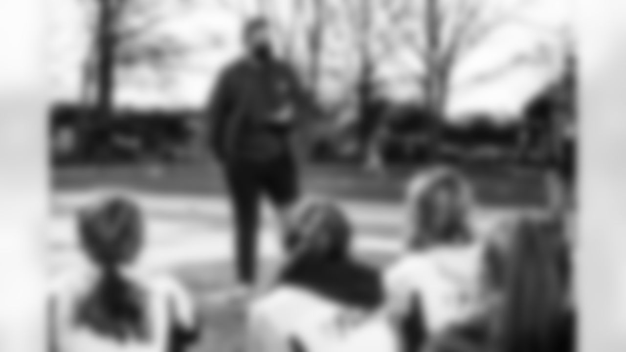 The Inaugural Girls High School Flag Football Game on March 19, 2021 at Mentor High School.