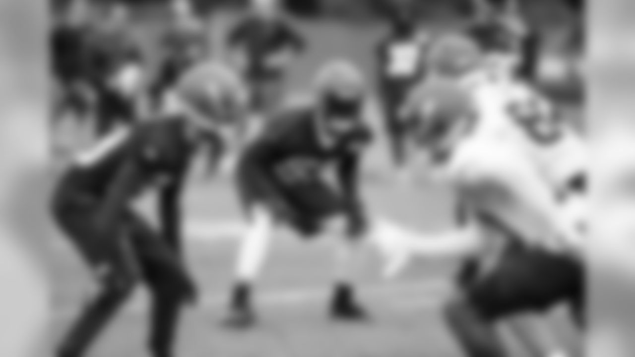 Linebacker Christian Kirksey (58) during the first day of minicamp on June 4, 2019.