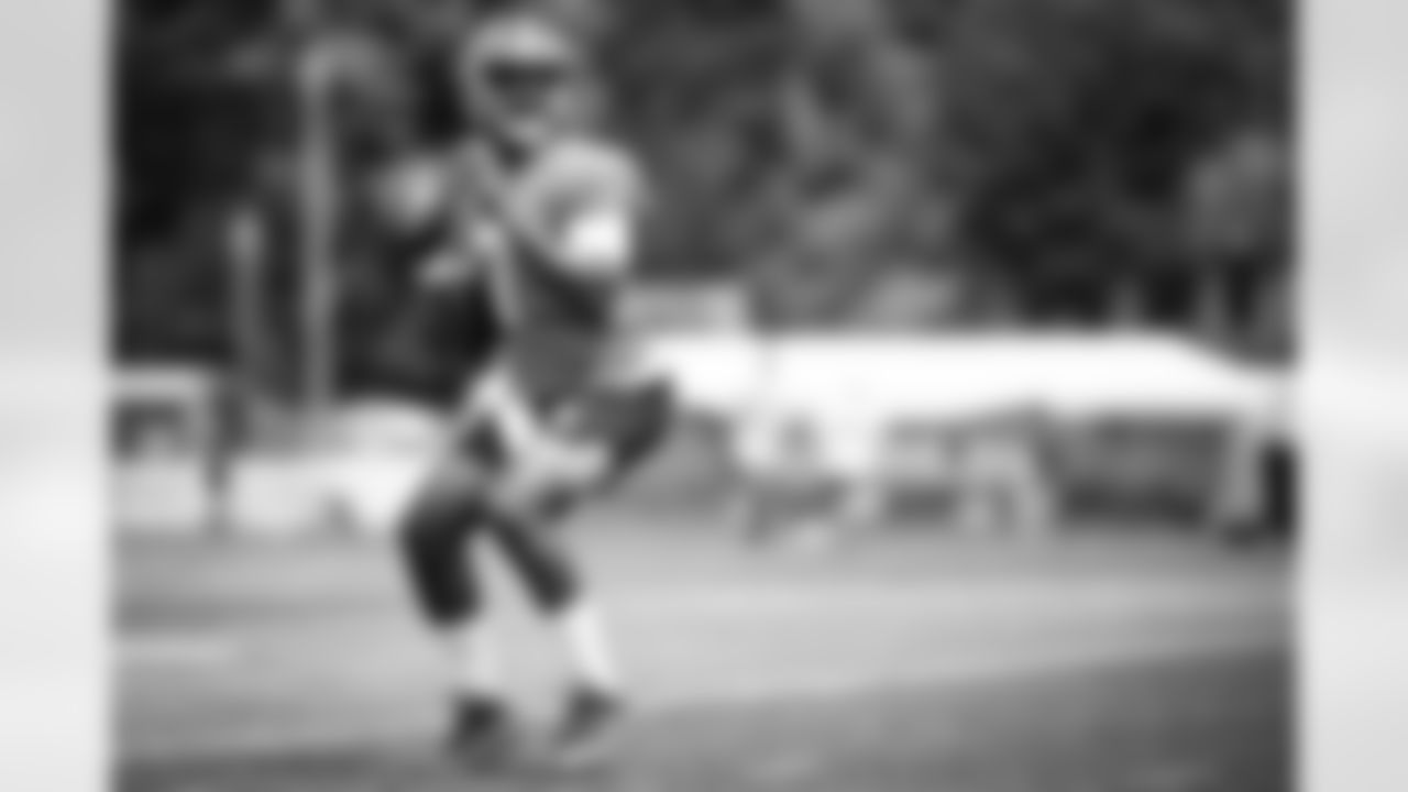 Quarterback Jacoby Brissett (7) during the second day of training camp at CrossCountry Mortgage Campus on July 28, 2022.