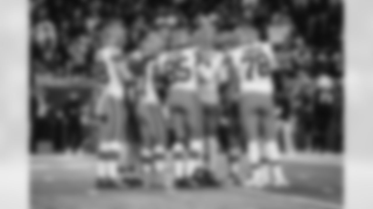 The offense during a NFL football game between the Cleveland Browns and Buffalo Bills on November 20, 2022 at Ford Field.