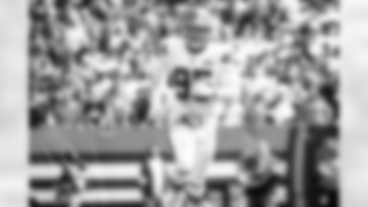 Defensive end Myles Garrett (95) during a NFL football game between the Chicago Bears and Cleveland Browns on September 26, 2021 at FirstEnergy Stadium. The Browns won 26-6.
